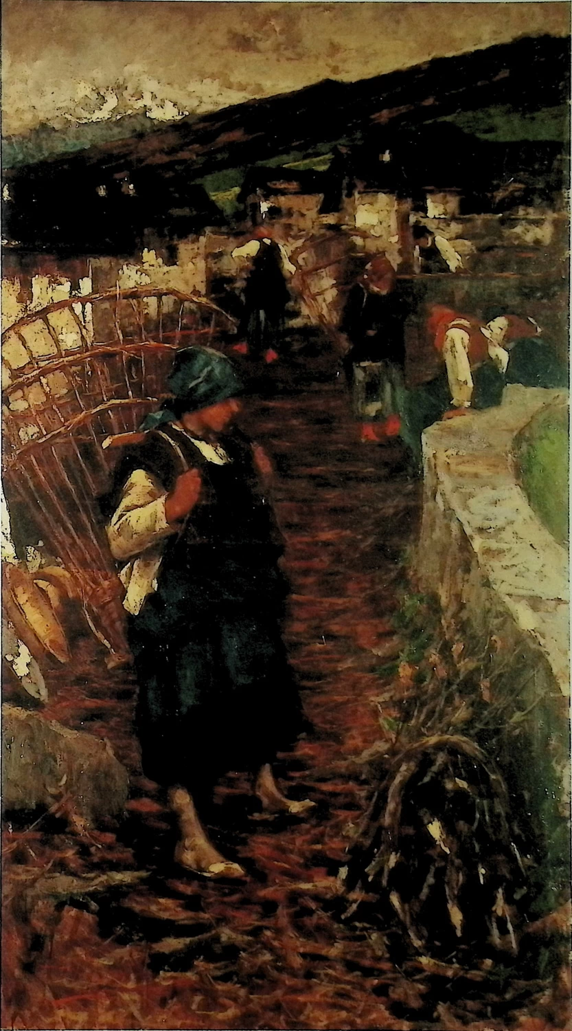 Francesco Filippini-154-La sosta, 1887-89 - Galleria d'Arte Moderna, Milano